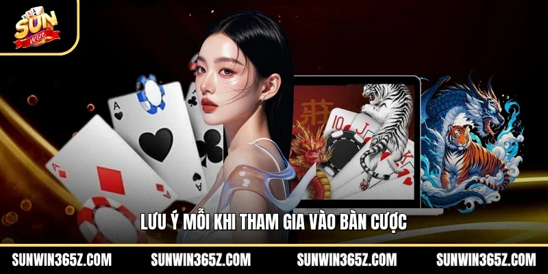 Rồng Hổ Sunwin - Trải Nghiệm Cá Cược Đẳng Cấp Tại Cổng Game 9 Sunwin Lưu ý mỗi khi tham gia vào bàn cược
