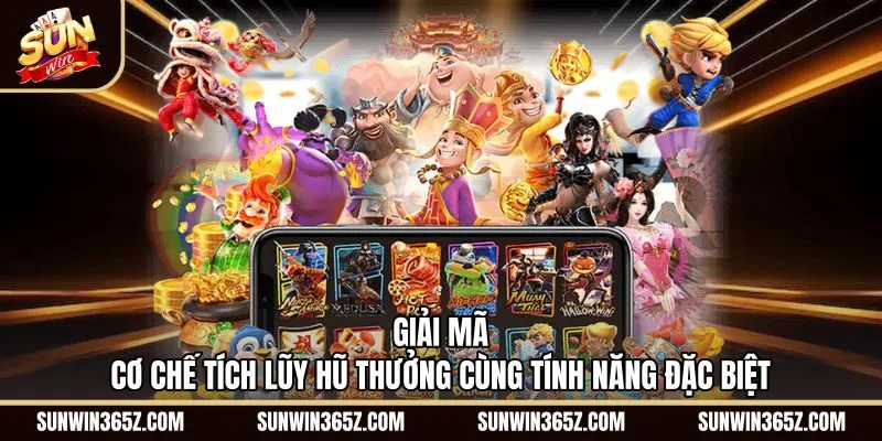 Cơ chế jackpot Nổ hũ Sunwin cùng biểu tượng Wild và Scatter